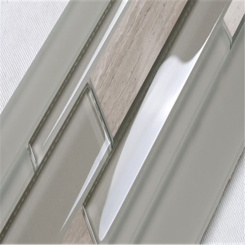 HSD132 Модерна декоративна ивица кухненска стъклена керамика Backsplash стенна плочка
